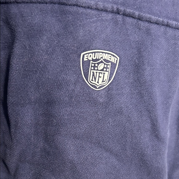 Reebok Onfield New England patriots equipment NFL Blue Sweatshirt - Picture 3 of 9